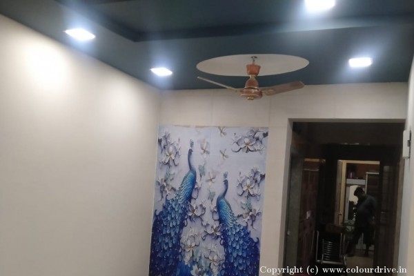 Interior Painting, and Home Painting Recent Project at Kalyan West Mumbai