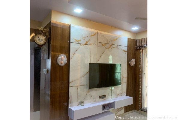 Exterior Painting, Interior Painting, and Home Painting Recent Project at Majhiwada, Thane Mumbai