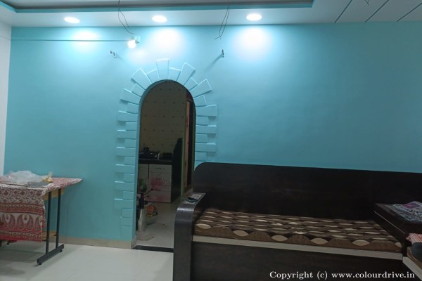 Enamel Painting, Interior Painting, and Home Painting Recent Project at Aundh Pune