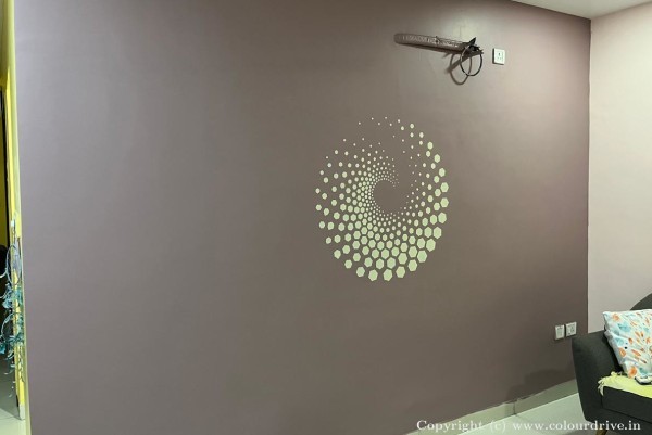 Texture Painting, and Home Painting Recent Project at Narsingi Hyderabad