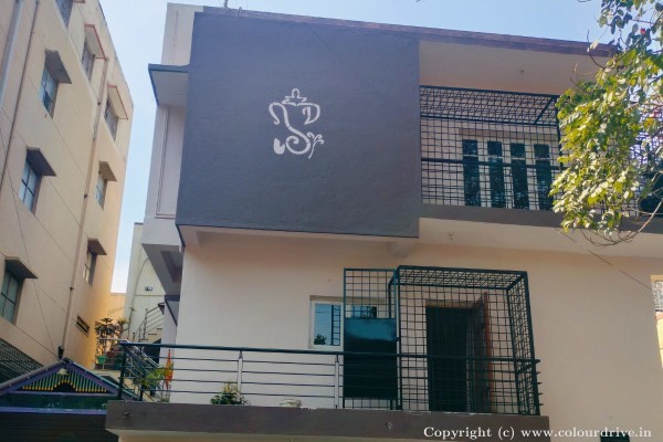 Exterior Painting, Interior Painting, Stencil Painting, and Home Painting Recent Project at Banashankari Bangalore