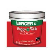 Berger Happy Walls Acrylic Wall Putty for Interior Putty : ColourDrive