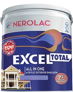 Nerolac Paints Excel Total By ColourDrive  Price, Coverage, Availability,  Finish, Durability, Wash-ability & Featured Info