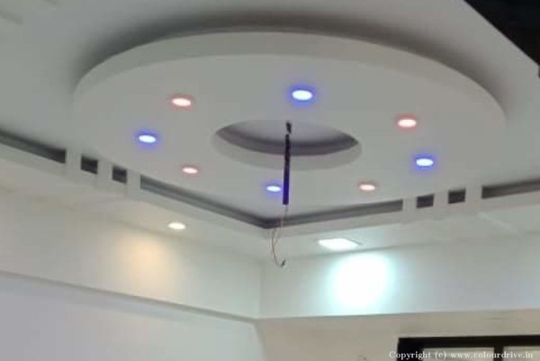 False Ceiling Design For Bedroom Circular Design False Ceiling For Master Bedroom