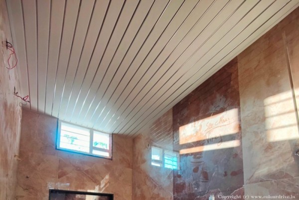 PVC False Ceiling Design PVC Design False Ceiling For Bathroom